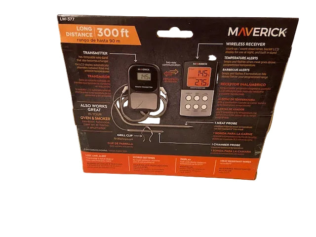 Maverick Wireless Meat and Barbecue Digital Thermometer