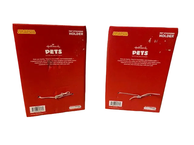 PET STOCKING HOLDER- HALLMARK - SET OF 2