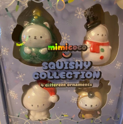 Mimicoco Squishy Set Of 4 Ornaments