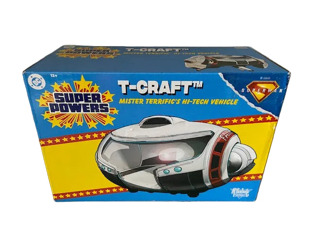 DC Super Powers T-Craft (Mr. Terrific's Hi-Tech Vehicle Superman Movie) - McFarlane Toys