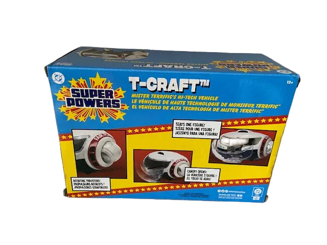 DC Super Powers T-Craft (Mr. Terrific's Hi-Tech Vehicle Superman Movie) - McFarlane Toys