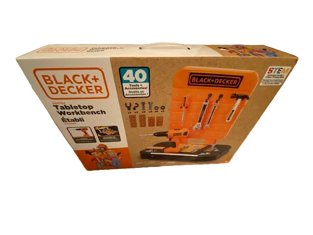 BLACK+DECKER Tabletop Workbench for ages 3 and up