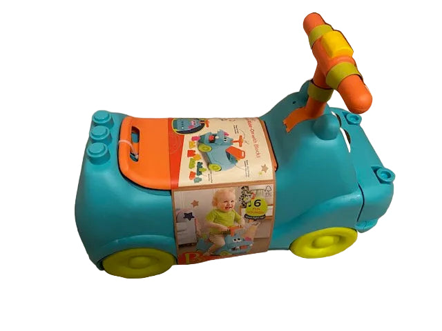 Ride-On Hippo with Blocks