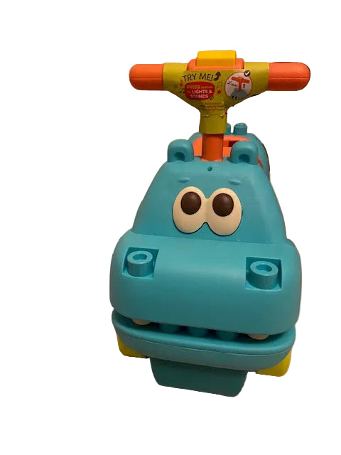 Ride-On Hippo with Blocks