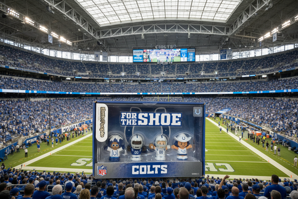Fisher Price - Little People Collector: x NFL Indianapolis Colts 4-Pack, Special Edition