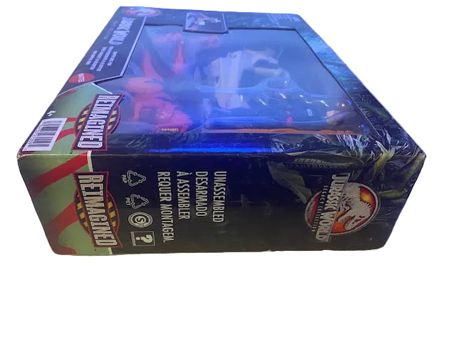 Jurassic World Reimagined Chopper Chase Pack Action Figure Set