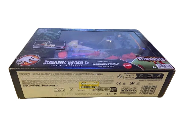 Jurassic World Reimagined Chopper Chase Pack Action Figure Set
