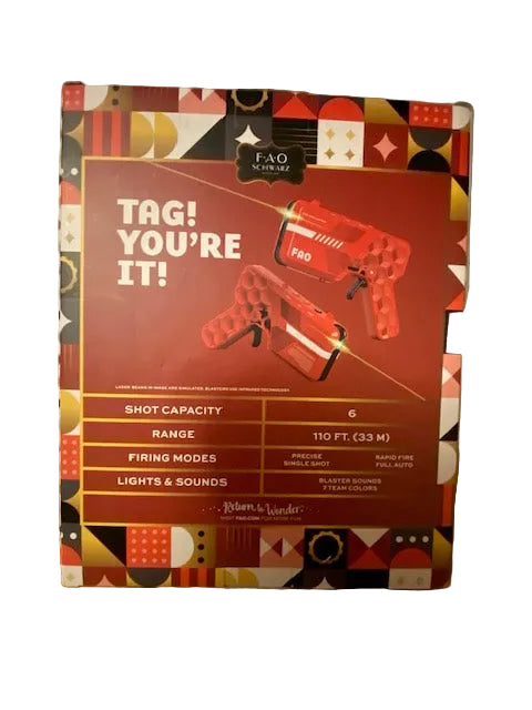 Laser Tag Action Pack - 2-Player Battle Set -FAO SCHWARZ