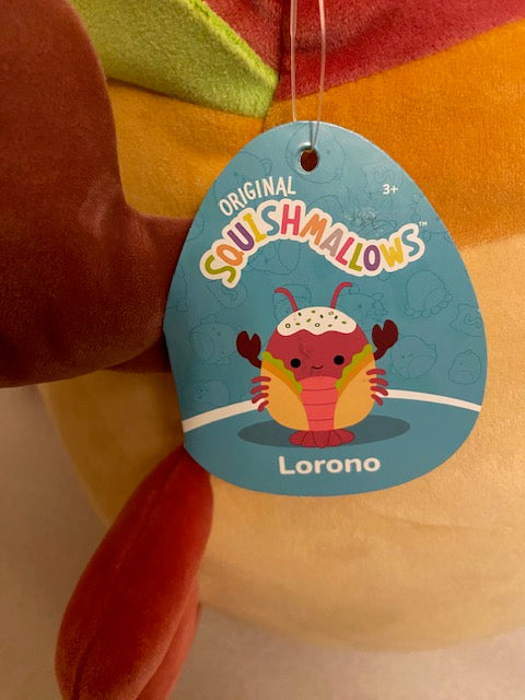 Squishmallows Original 16" Lorono Lobster Plush in Lobster Roll