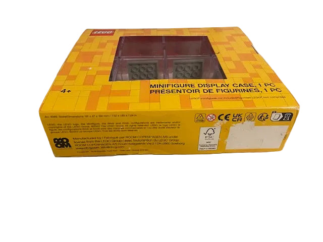 8-Minifigure Display Case – Red