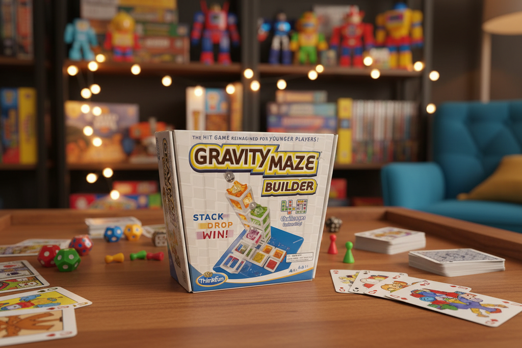 ThinkFun Gravity Maze Builder for Kids 5 & Up