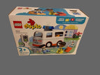 LEGO DUPLO Town Ambulance & Driver Building Toy Playset 10447- Preschool Learning and Educational Ambulance Toy