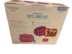 Bentgo 2-Piece Kids Snap & Go Lunch Set: Leak-Proof Lunch Box & Deluxe Insulated Lunch Bag