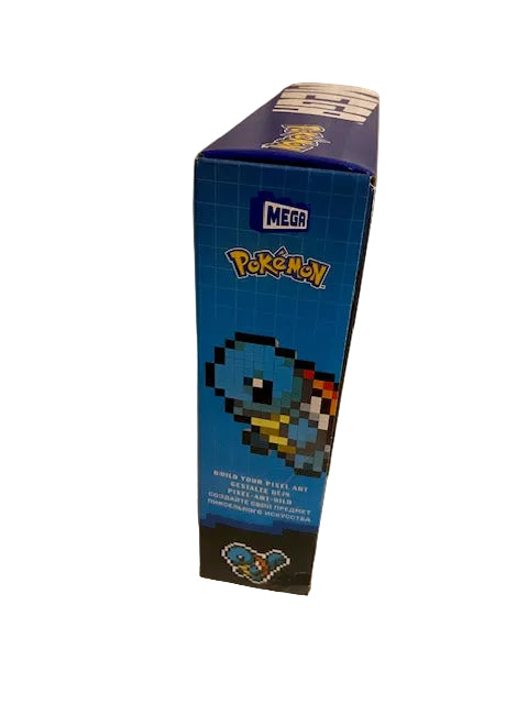 MEGA Pokémon Action Figure Building Set, Squirtle Pixel, Retro Squirtle, 367 Pieces