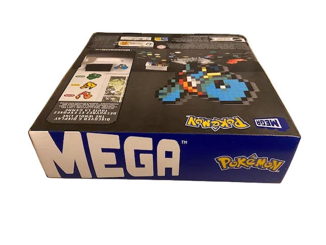 MEGA Pokémon Action Figure Building Set, Squirtle Pixel, Retro Squirtle, 367 Pieces