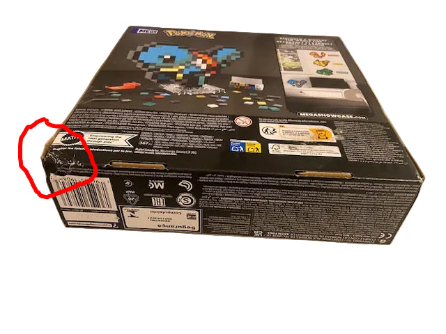 MEGA Pokémon Action Figure Building Set, Squirtle Pixel, Retro Squirtle, 367 Pieces