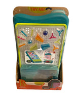 B. toys Light-Up Marble Drop - Marble Run & Peg Art Playset