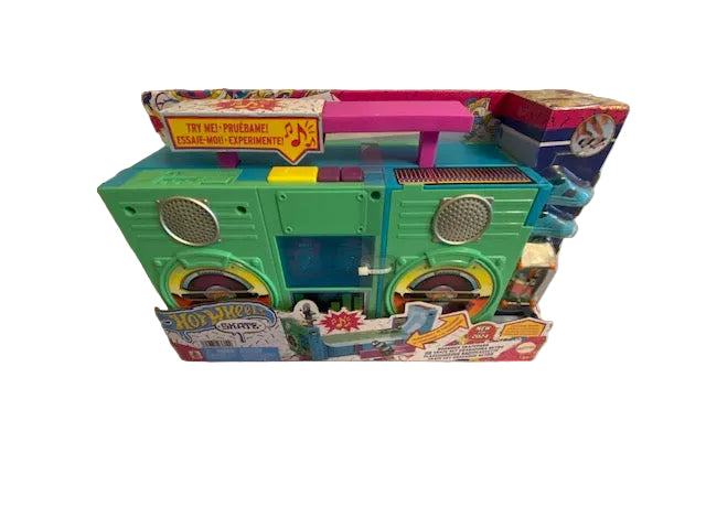 Hot Wheels Skate Boombox Skate Park Playset