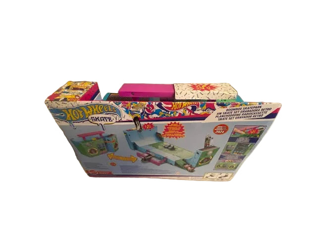 Hot Wheels Skate Boombox Skate Park Playset