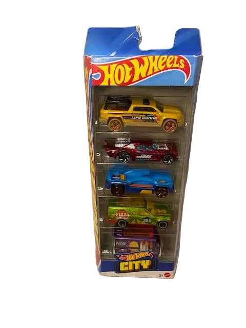 Hot Wheels 5 pack City