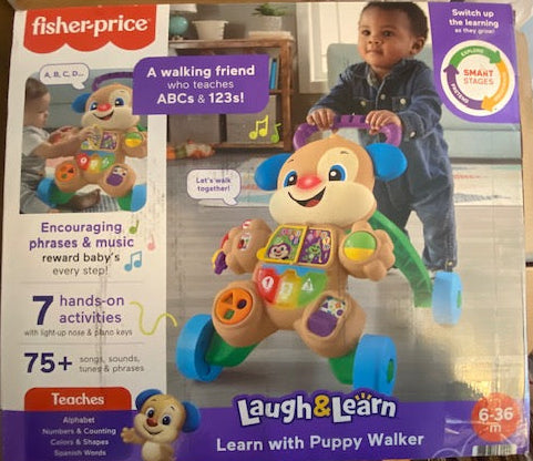 Fisher-Price Laugh & Learn Smart Stages Learn with Puppy Walker