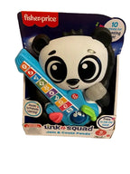 Fisher-Price Link Squad Jam & Count Panda Baby Learning Toy with Music & Lights