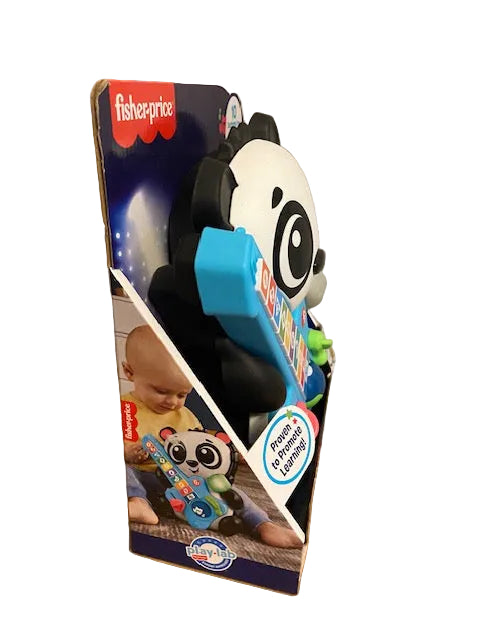 Fisher-Price Link Squad Jam & Count Panda Baby Learning Toy with Music & Lights