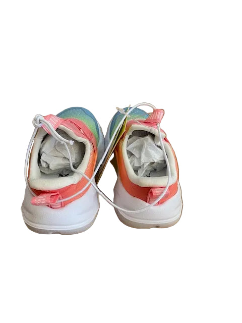 GIRLS MULTICOLOR SLIP-ON SNEAKERS-"Dannie"-All In Motion/Cushion IQ (size 6)
