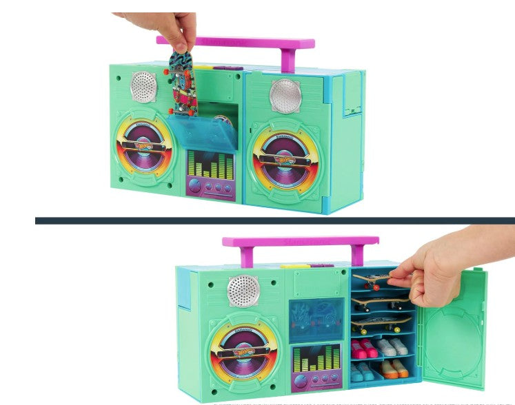 Hot Wheels Skate Boombox Skate Park Playset