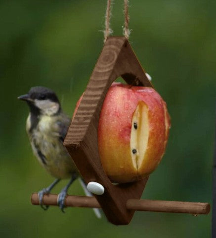 Bamboo Bird Feeder (set of 2)  and plastic 12 inch tube feeder.