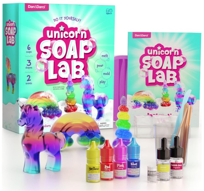 Dan&Darci Unicorn Soap Making Kit