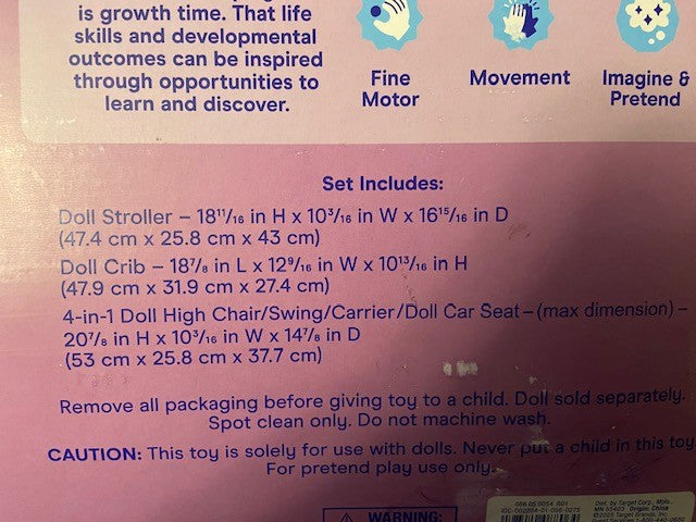 GIGGLESCAPE BABY DOLL NURSERY BUNDLE