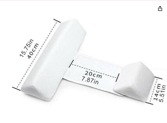 Baby Side Sleeper Wedge Removable Washable Breathable and Adjustable Pillow