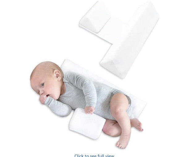 Baby Side Sleeper Wedge Removable Washable Breathable and Adjustable Pillow