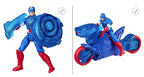 Marvel Avengers Epic World of Action Captain America Shield-Shot Cycle Figure