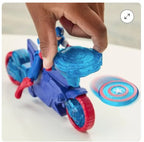 Marvel Avengers Epic World of Action Captain America Shield-Shot Cycle Figure