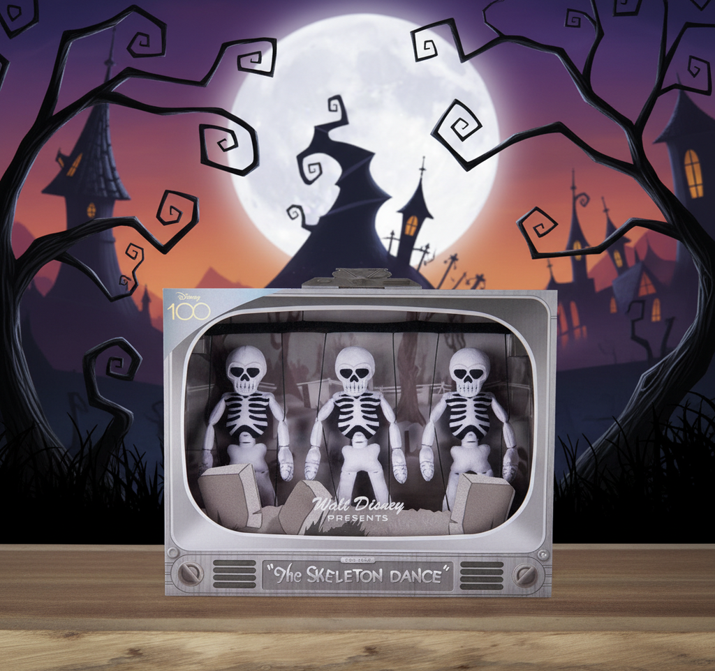 Disney Presents Silly Symphonies Skeleton Dance Collectible Plush Stuffed Doll