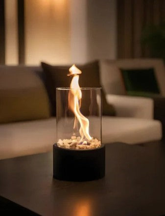 Portable Glass Tabletop Fireplace