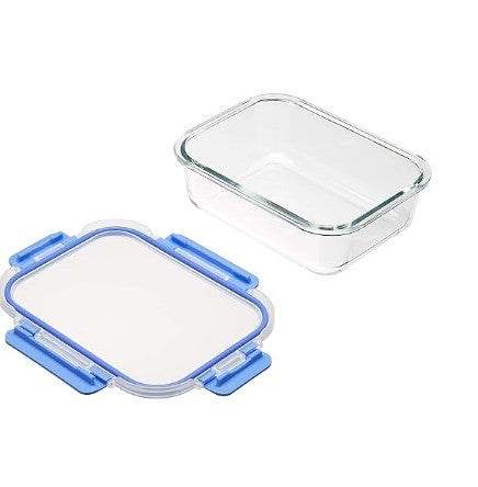 Glass Food Storage Containers with Locking Lids