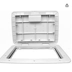 Tempress 11 x 15 Access Slam Boat Hatch Storage Lid White