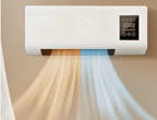Heater And Fan Combo Indoor 2-in-1 Timing Function Dual Use Wall Mounted