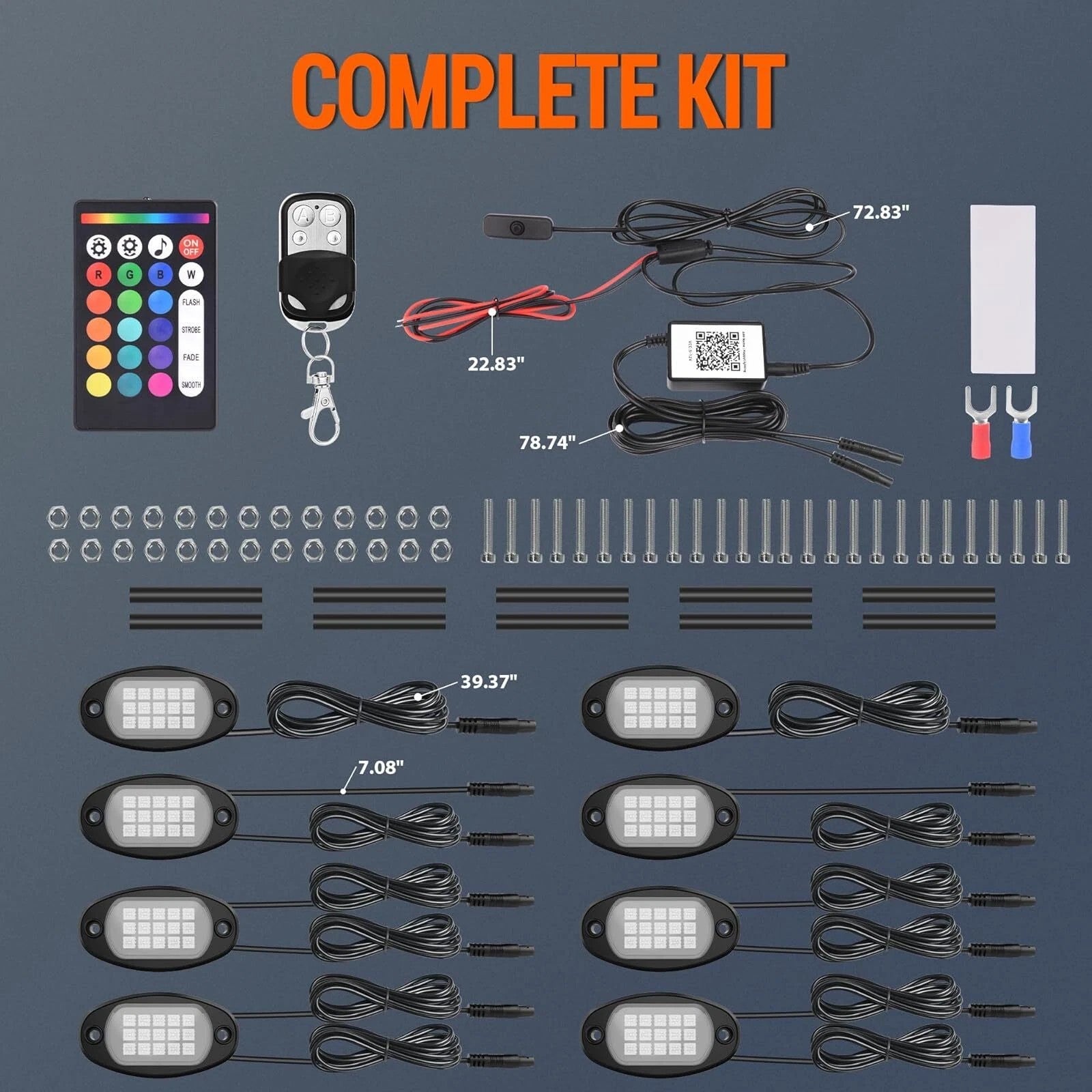 SUZCO- truck rock light kit