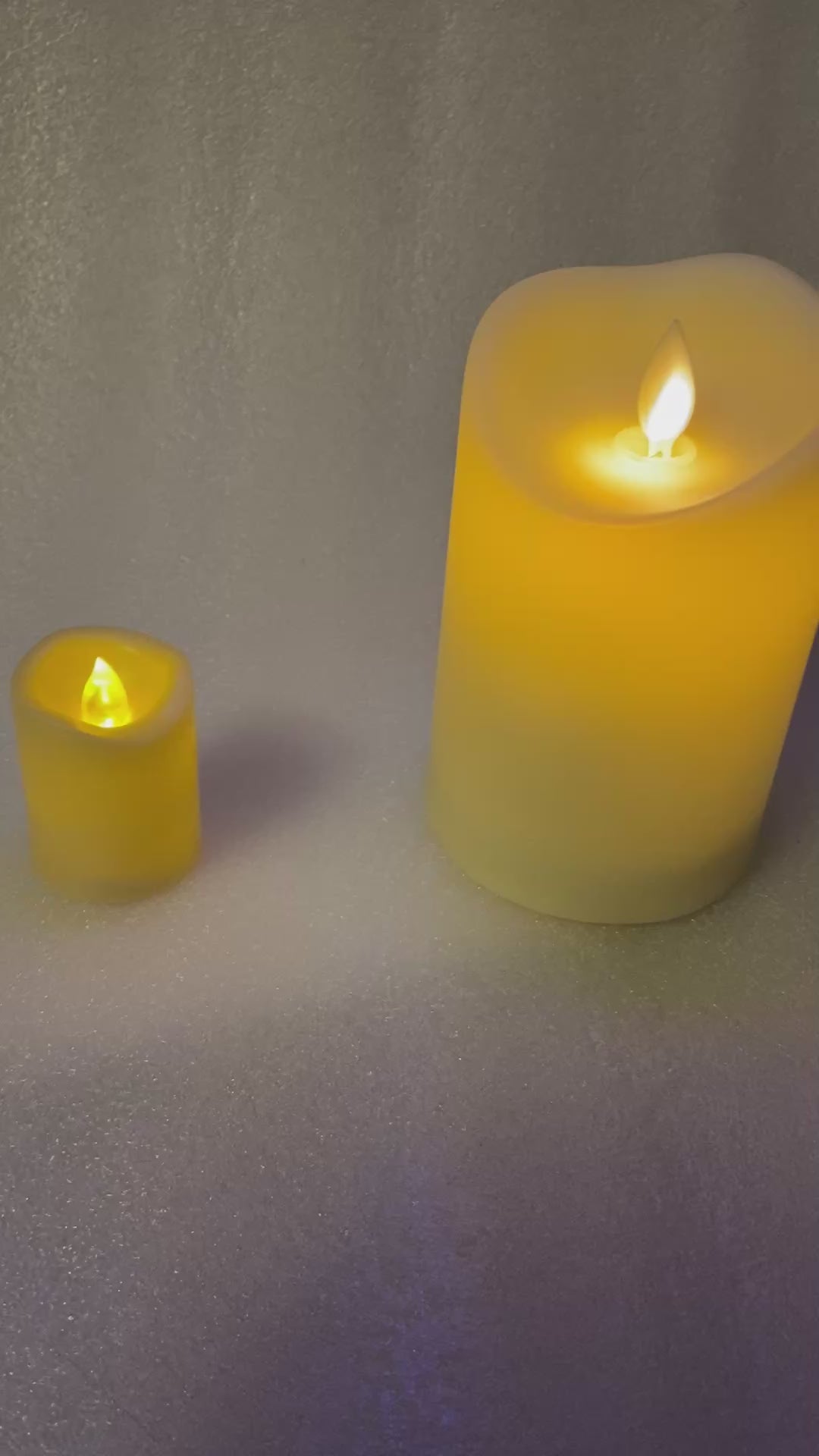 7-Piece LED Flameless Votive Candle Set with Remote