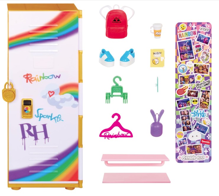 Rainbow High Design & Style Locker Playset